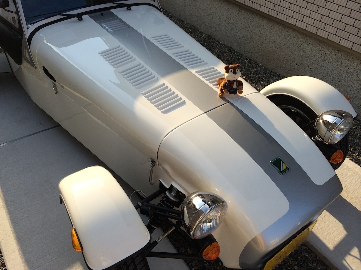 ケータハム スーパーセブン160が我が家にやってきた オープンカーライフの始まりです マイハリ ケータハム スーパーセブン160が我が家にやってきた オープンカーライフの始まりです マイハリ